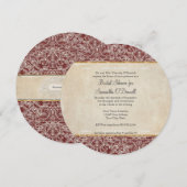  Frans Kant Bourgondië Goud Vrijgezellenfeest Kaart (Voorkant / Achterkant)