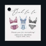 Frans kant lingerie bruidsdouche bedankjes labels<br><div class="desc">Deel van een prachtige lingerie bruidsdouchecollectie!</div>