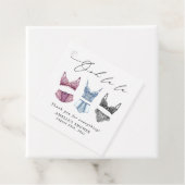 Frans kant lingerie bruidsdouche bedankjes labels (In situ)