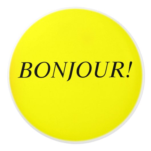 Frans Keramische Knop (Voorkant)