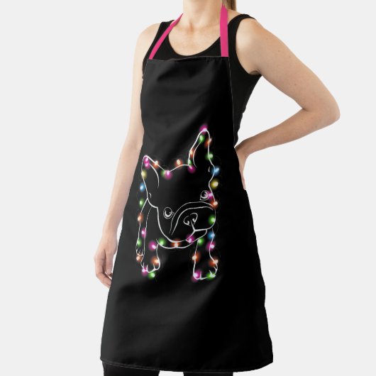 Frans kerstlicht schort (Insitu)