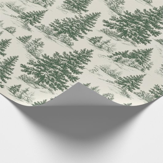 frans kersttoiletpapier cadeaupapier (Hoek)