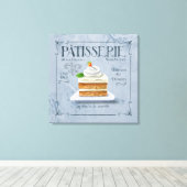 Frans Keukendoek, wortelkake Canvas Afdruk (Insitu (Houten vloer))