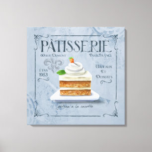 Frans Keukendoek, wortelkake Canvas Afdruk