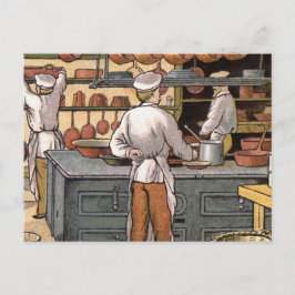 Frans Keukenillustratie Briefkaart