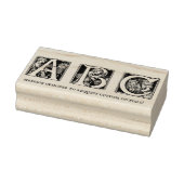  Frans kind alfabet aangepaste Initialen Rubberstempel (Stempel)