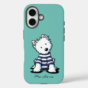 Frans KiniArt Westie Dog iPhone Case