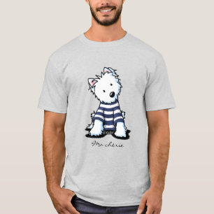 Frans KiniArt Westie Dog T-shirt