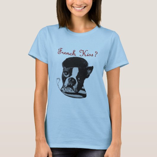 FRANS KISS? T-SHIRT (Voorkant)