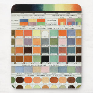 Frans kleurenspectrum Muismat