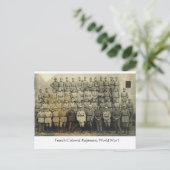 , Frans koloniaal regime, Eerste Wereldoorlog Briefkaart (Staand voorkant)