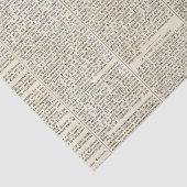 Frans krantenpapier Tissuepapier (Detail)