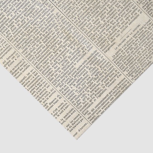  Frans krantenpapier Tissuepapier (Detail)