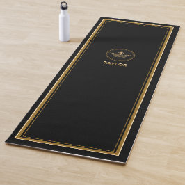 -Frans kroongoud - Speciaal gepersonaliseerd Yogamat