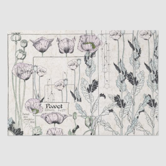 Frans Kunststof Nieuw - Papier voor bloemenblazer (Voorkant)