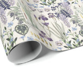 Frans kunstwerkblad  bloempotje cadeaupapier (Rol Hoek)