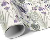 Frans kunstwerkblad  bloempotje cadeaupapier (Rol Hoek)