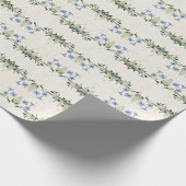 Frans kunstwerkblad  bloempotje cadeaupapier (Hoek)