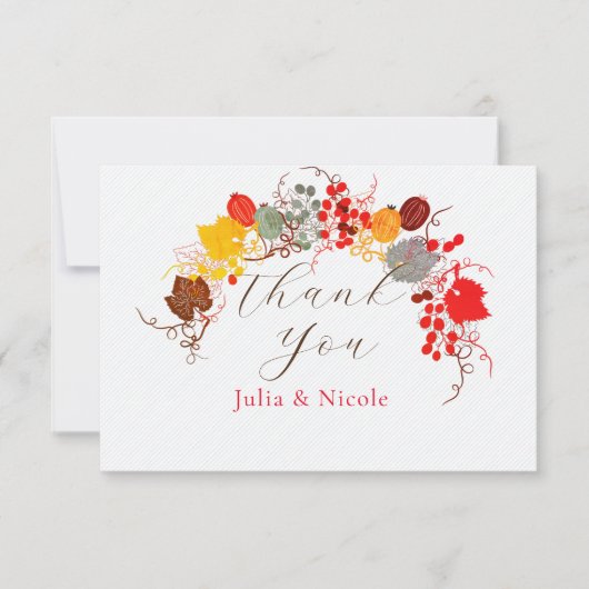 Frans kussed zoete bessen druiven bloemen bruiloft (Voorkant)