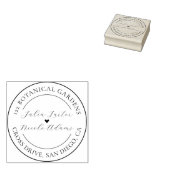 Frans kussed zoete bessen druiven bloemen bruiloft rubberstempel (Gestempeld)