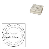 Frans kussed zoete bessen druiven bloemen bruiloft rubberstempel (Gestempeld)