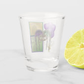 Frans kwartaal shot glas (Achterkant)