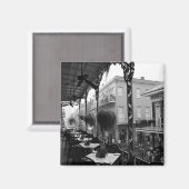 Frans kwartier brunch magneet (Voorkant / Achterkant)