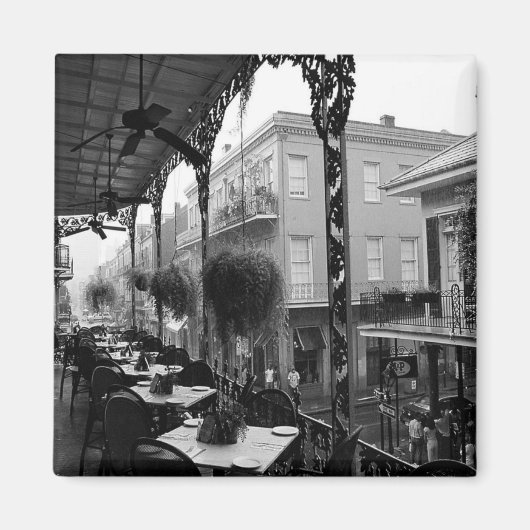 Frans kwartier brunch magneet (Voorkant)