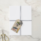  Frans Label voor kerstcadeaus voor sneeuwmeisjes Cadeaulabel (Met Touw)