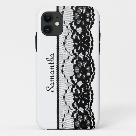 Frans Lace iPhone 5 Barely Daar Hoesje (Achterkant)