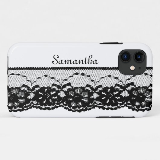  Frans Lace iPhone 5 Barely Daar Hoesje (Achterkant (horizontaal))