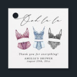 Frans Lace Lingerie Vrijgezellenfeest Bedankjes Labels<br><div class="desc">Een deel van een heerlijk Lingerie Vrijgezellenfeest collectie!</div>
