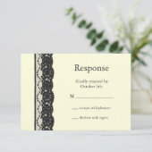 Frans Lace RSVP (ivoor) (Staand voorkant)