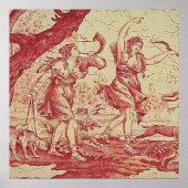  Frans land Art Print (Voorkant)