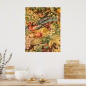  Frans land Bird Art Print (Keuken)