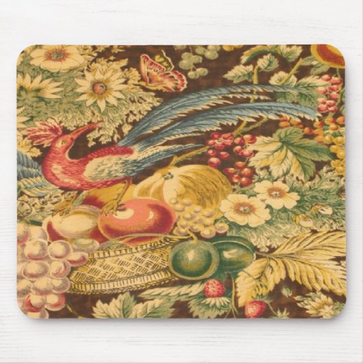 Frans land Bird Butterfly Mousepad Muismat (Voorkant)
