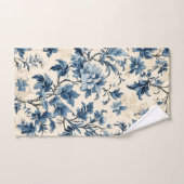 Frans land blauw toilet bad handdoek (Handdoek)