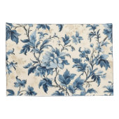 Frans land blauw toilet kussensloop (Achterkant-Rechts)