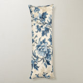 Frans land blauw toilet lichaamskussen (Achterkant (Verticaal))