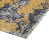 Frans Land Blue & Yellow Toile Cutting Board Snijplank (Hoek)