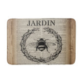 frans land botanische koningin bijen badmat (Voorkant)