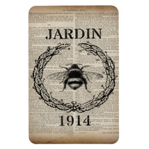 frans land botanische  koningin bijen magneet