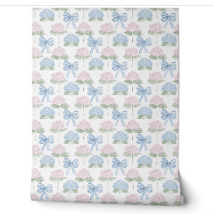 Frans land delicate bloemen wallpaper behang