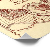  Frans land en label Frankrijk Poster (Hoek)