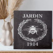 frans land farmhosue chalkboard bijen tegeltje