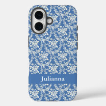 Frans Land Farmhouse Blue Floral