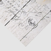 Frans land Floral Dorper Sheep Tissuepapier (Detail)