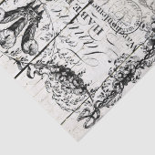 Frans Land Floral Hampshire Sheep Tissuepapier (Detail)