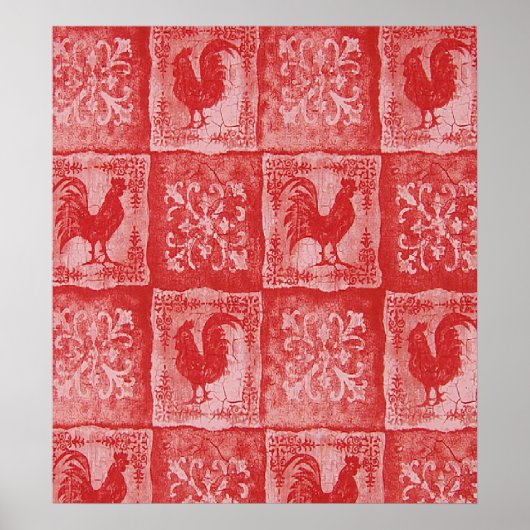 Frans Land Grannies Kitchen Tablecloth Print (Voorkant)