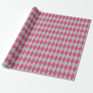 Frans land Harlequin Lila en Roos Cadeaupapier